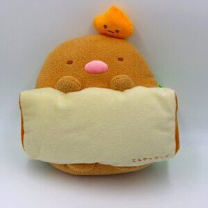 Sumikkogurashi Tonkatsu Sandwich Plush 11" San-X Kawaii Japan NWT